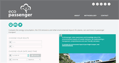 Desktop Screenshot of ecopassenger.hafas.de