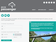 Tablet Screenshot of ecopassenger.hafas.de
